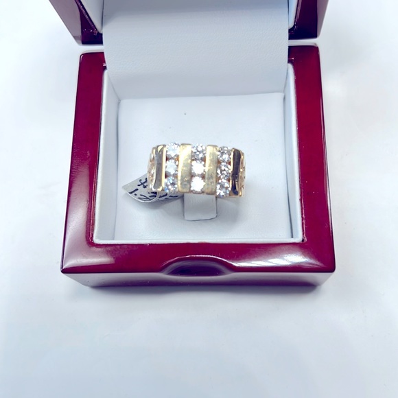 Diamonds 14K Solid Gold Ring